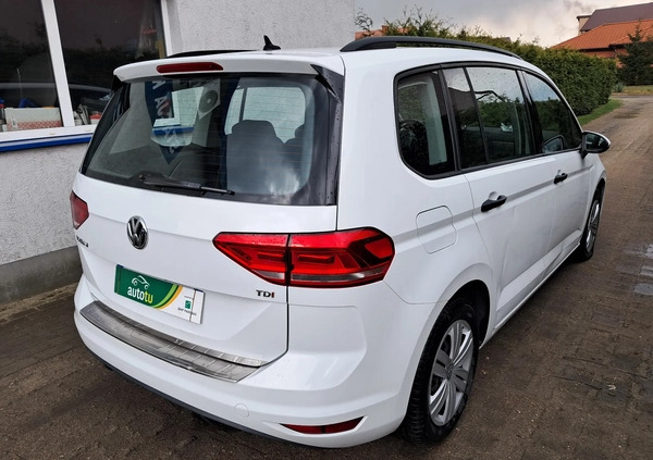 Volkswagen Touran cena 37900 przebieg: 188000, rok produkcji 2016 z Chodzież małe 301